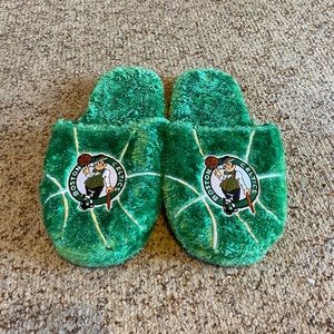Celtics Fuzzy Slippers